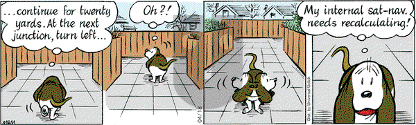 Fred Basset on Thursday April 18, 2013 Comic Strip
