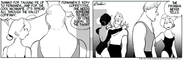 9 Chickweed Lane on Saturday July 16, 2011 Comic Strip