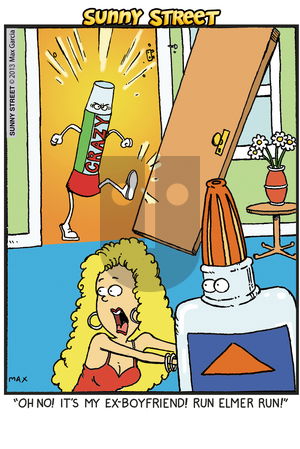 Sunny Street on Monday July 29, 2013 Comic Strip