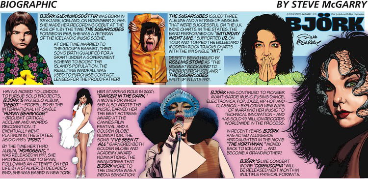 Biographic on Sunday September 21, 2025 Comic Strip