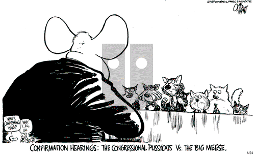 Pat Oliphant on Tuesday January 24, 1984 Comic Strip