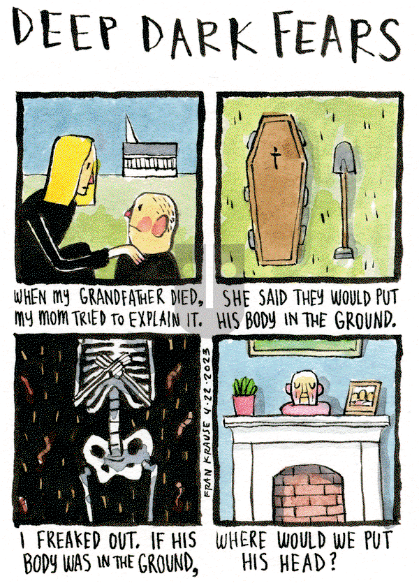 Deep Dark Fears on Thursday October 31, 2024 Comic Strip