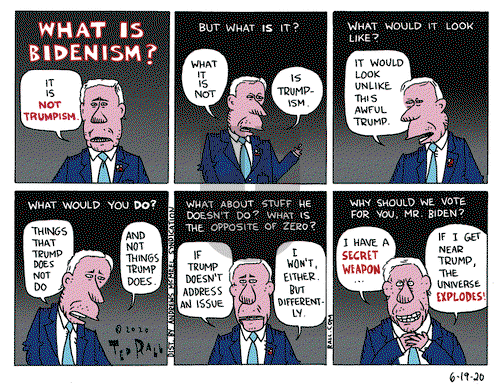 Ted Rall on Friday June 19, 2020 Comic Strip