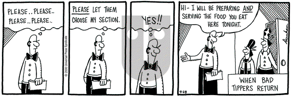 Overboard - Thursday September 28, 2000 Comic Strip