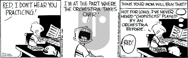 Red and Rover on Thursday April 16, 2009 Comic Strip