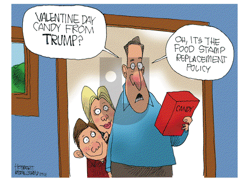 Jerry Holbert on Wednesday February 14, 2018 Comic Strip