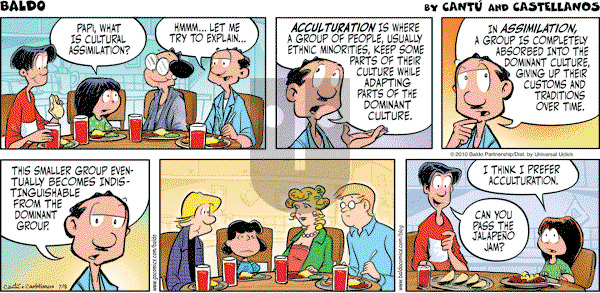 Baldo - Sunday July 18, 2010 Comic Strip
