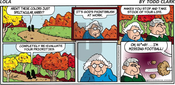 Lola on Sunday October 16, 2016 Comic Strip
