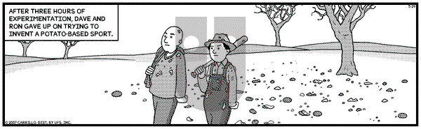 F Minus on Tuesday May 29, 2007 Comic Strip