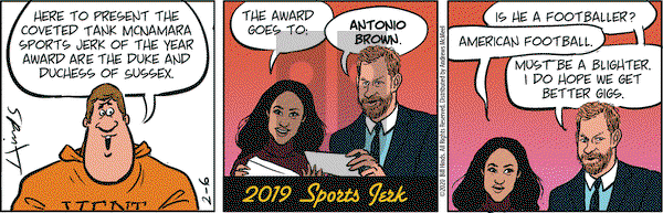 Tank McNamara - Thursday February 6, 2020 Comic Strip