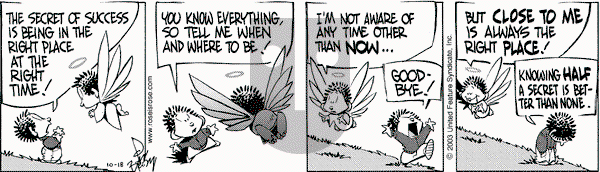 Rose is Rose - Saturday October 18, 2003 Comic Strip