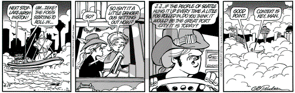 Doonesbury on Thursday April 17, 1997 Comic Strip
