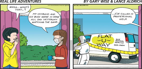 Real Life Adventures on Sunday May 4, 2014 Comic Strip