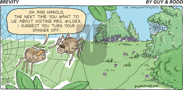 Brevity on Sunday June 8, 2008 Comic Strip