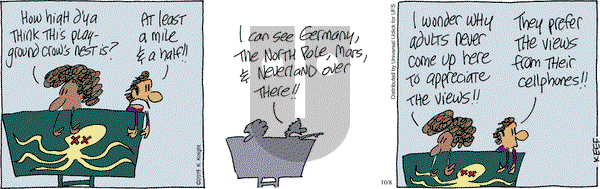 The Knight Life on Wednesday October 8, 2014 Comic Strip