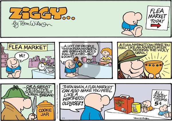 Ziggy on Sunday September 10, 2017 Comic Strip