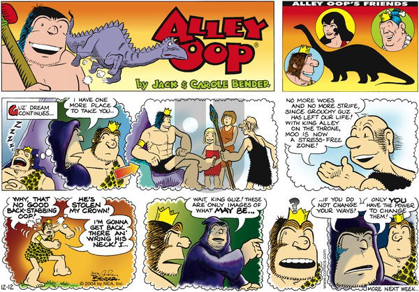 Alley Oop on Sunday December 12, 2004 Comic Strip