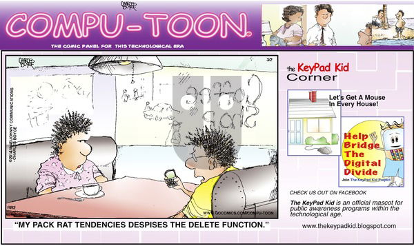Compu-toon on Sunday March 2, 2014 Comic Strip