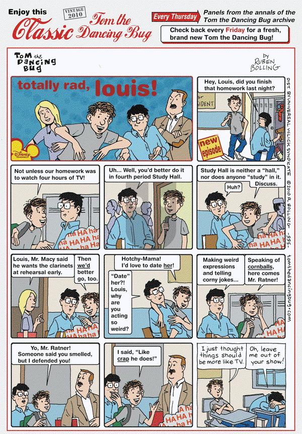 Tom the Dancing Bug on Thursday October 29, 2020 Comic Strip