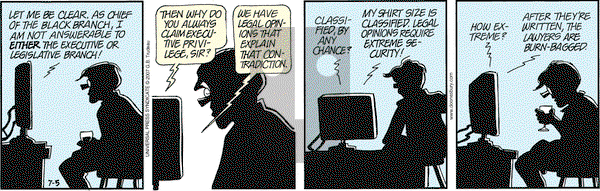 Doonesbury on Thursday July 5, 2007 Comic Strip