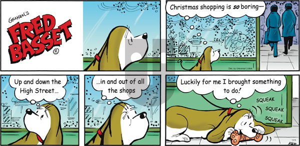 Fred Basset on Sunday December 5, 2010 Comic Strip