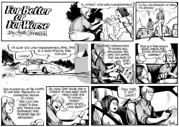 For Better or For Worse on Sunday September 8, 1996 Comic Strip
