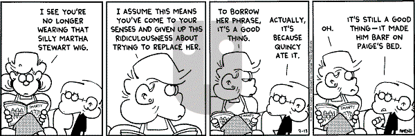 FoxTrot - Saturday July 13, 2002 Comic Strip