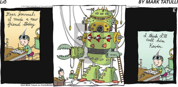 Lio on Sunday July 21, 2013 Comic Strip