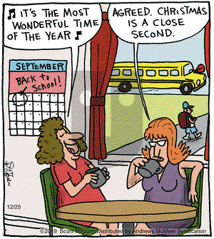 The Argyle Sweater on Wednesday December 25, 2019 Comic Strip