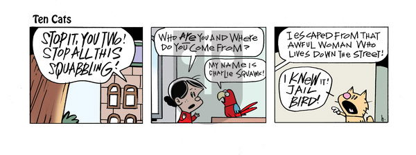 Ten Cats on Thursday May 15, 2025 Comic Strip