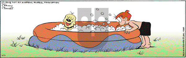 Red and Rover on Wednesday July 11, 2018 Comic Strip