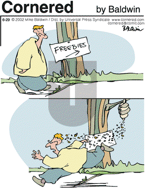 Cornered - Saturday June 29, 2002 Comic Strip