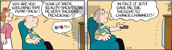 Drabble on Friday April 24, 2009 Comic Strip