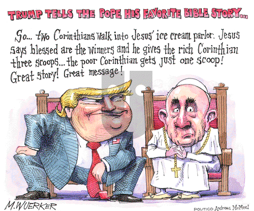 Matt Wuerker - Wednesday May 24, 2017 Comic Strip