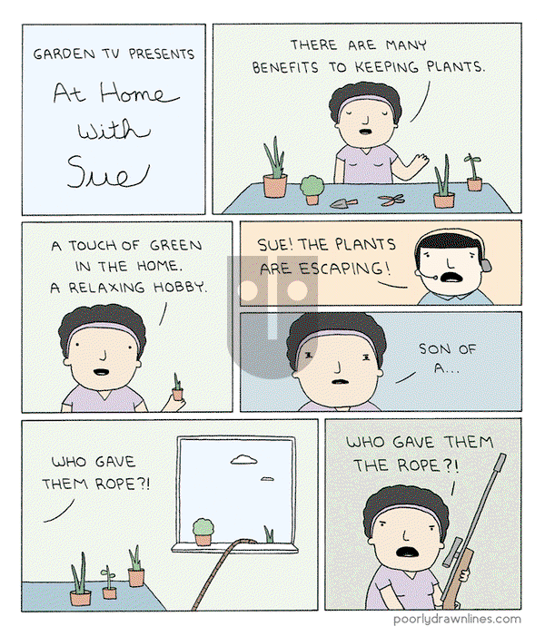 Poorly Drawn Lines on Friday March 18, 2016 Comic Strip