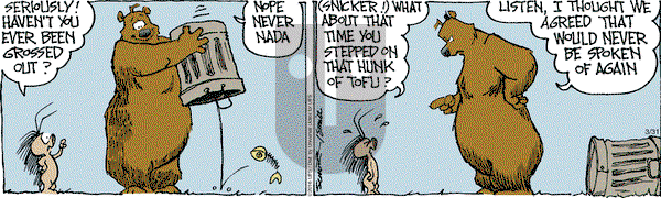 The Grizzwells on Thursday March 31, 2016 Comic Strip