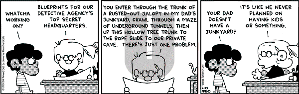 FoxTrot on Friday June 23, 2000 Comic Strip