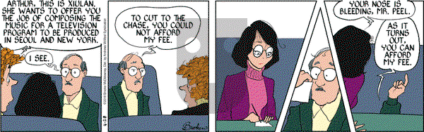 9 Chickweed Lane on Saturday April 28, 2018 Comic Strip