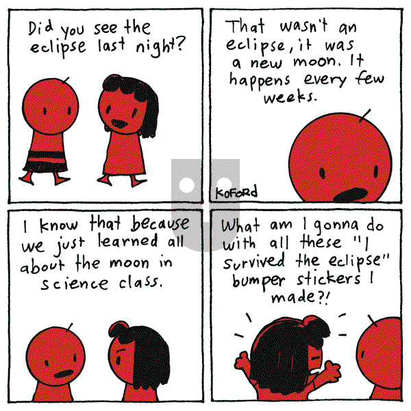 Haircut Practice on Monday October 14, 2024 Comic Strip