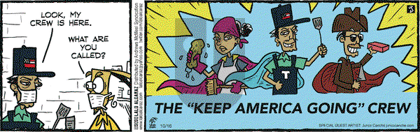 La Cucaracha on Friday October 16, 2020 Comic Strip