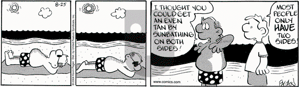Drabble on Wednesday August 25, 2004 Comic Strip