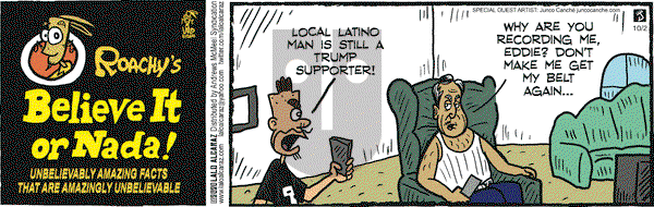 La Cucaracha on Friday October 2, 2020 Comic Strip