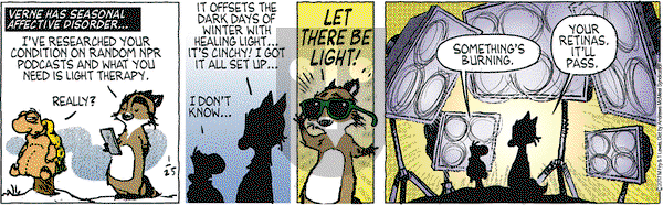 Over the Hedge on Wednesday January 25, 2017 Comic Strip