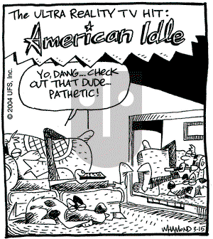 Reality Check on Monday March 15, 2004 Comic Strip