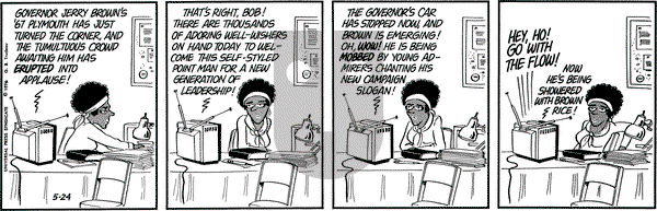 Doonesbury on Monday May 24, 1976 Comic Strip