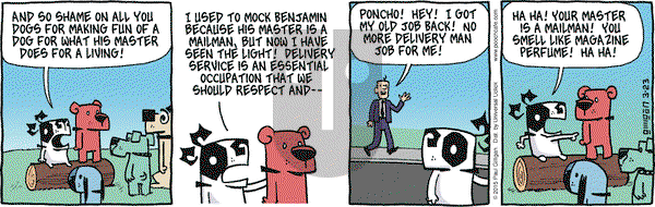 Pooch Cafe on Monday March 23, 2015 Comic Strip