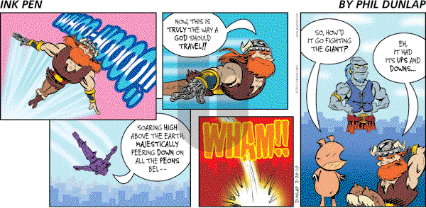 Ink Pen - Sunday February 28, 2010 Comic Strip