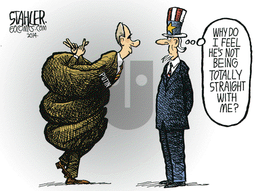 Jeff Stahler on Saturday July 19, 2014 Comic Strip