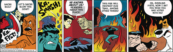 Rip Haywire on Friday March 7, 2025 Comic Strip