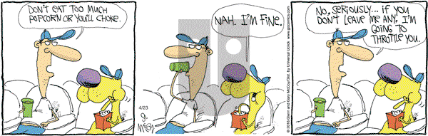 The Duplex on Saturday April 23, 2016 Comic Strip